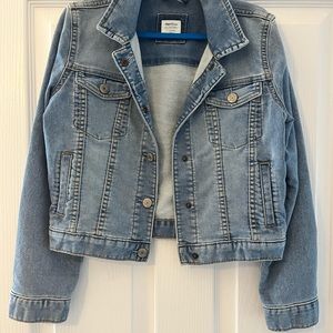 GAP kids girls denim jacket, size large (8-10)